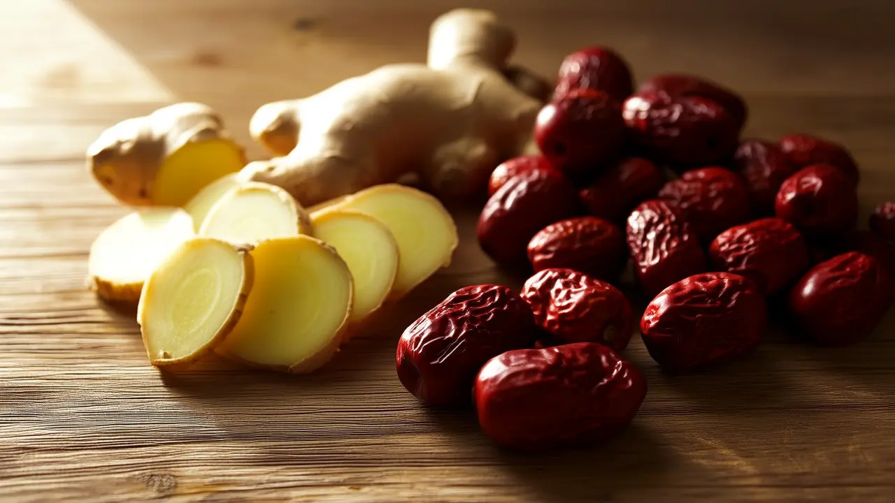 Hormonal Tip to Improve Menstrual Fatigue: Warming Uterus Ginger Jujube Tea