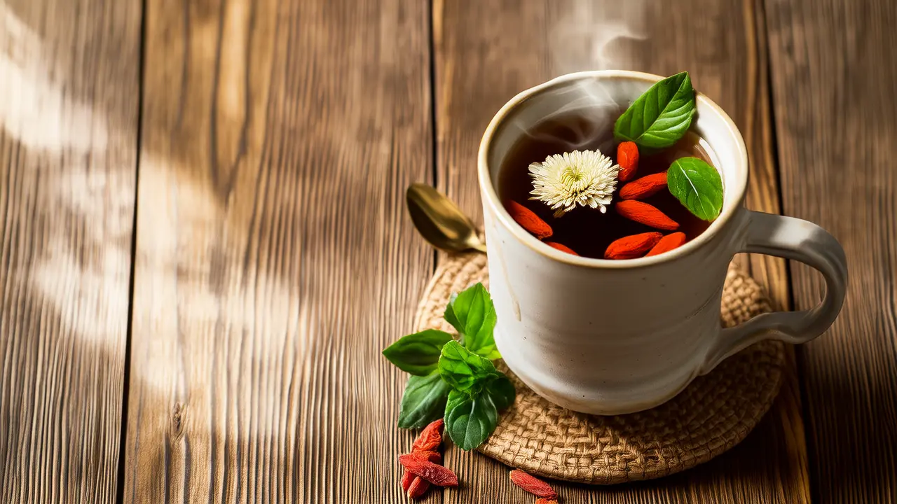 Una taza de té floral, desintoxica suavemente la humedad y el calor interno: pequeño truco para desintoxicar con té herbal