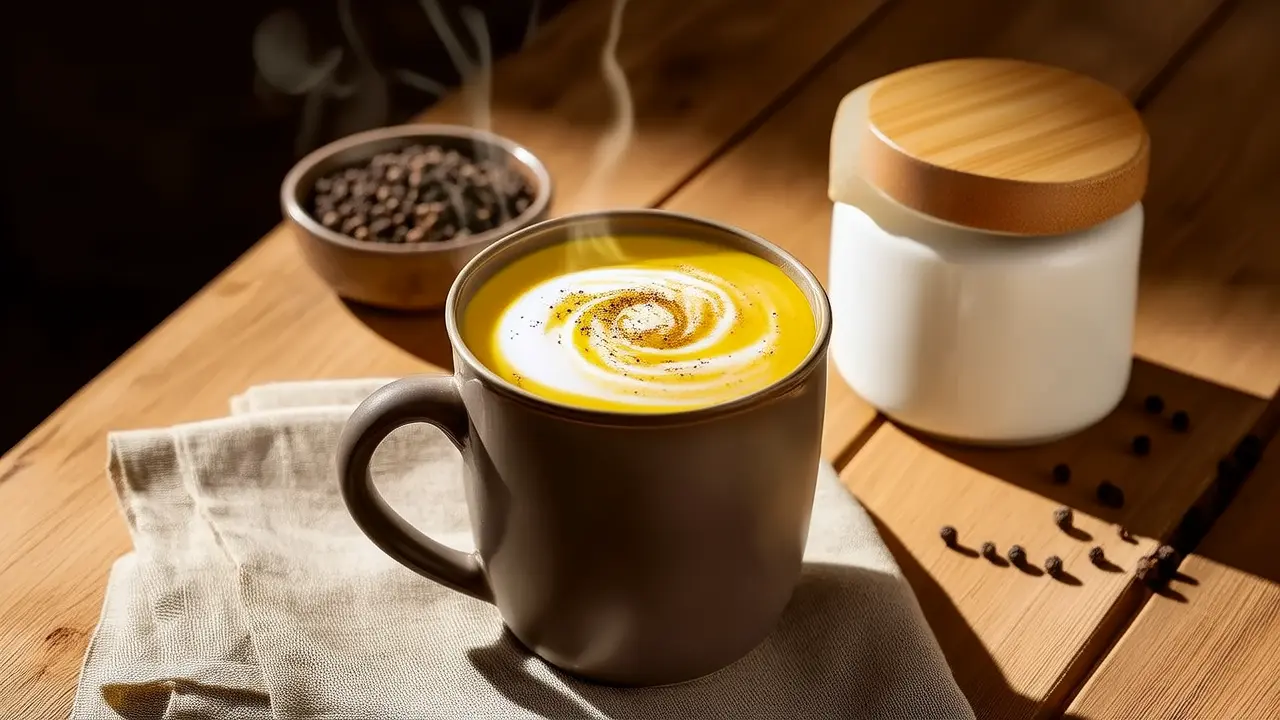 Un vaso diario de té de cúrcuma: comer bien para desinflamar y rejuvenecer el cuerpo