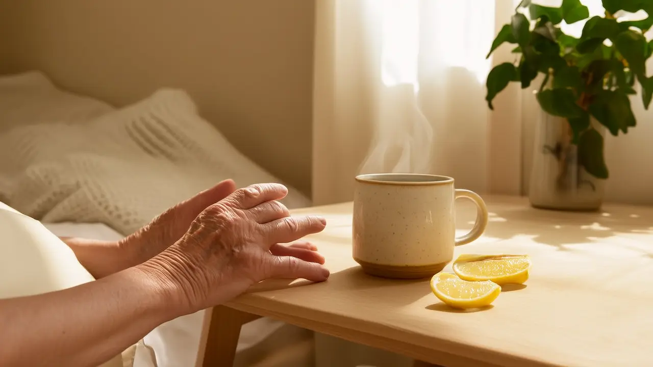 A cup of tea plus gentle abdominal pressure: a simple massage method to promote lymphatic circulation, gently removing waste