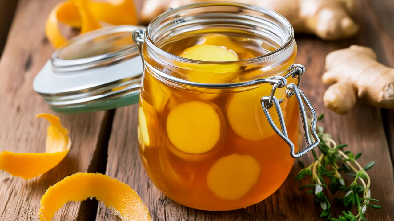 Relieve muscle aches easily: try this homemade remedy of pickled ginger with vinegar