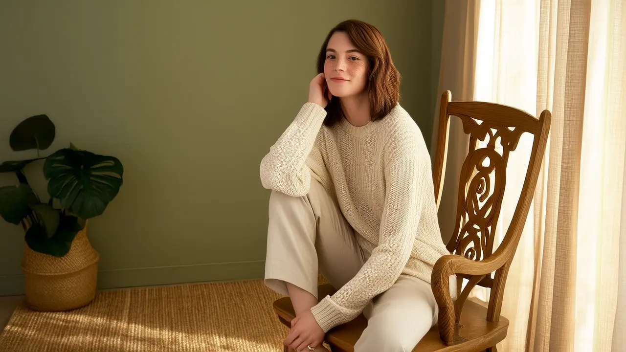 5 Minutes in the Morning: Chair Twist to Gently Wake Up a Stiff Body and Unblock Meridians All Day Long