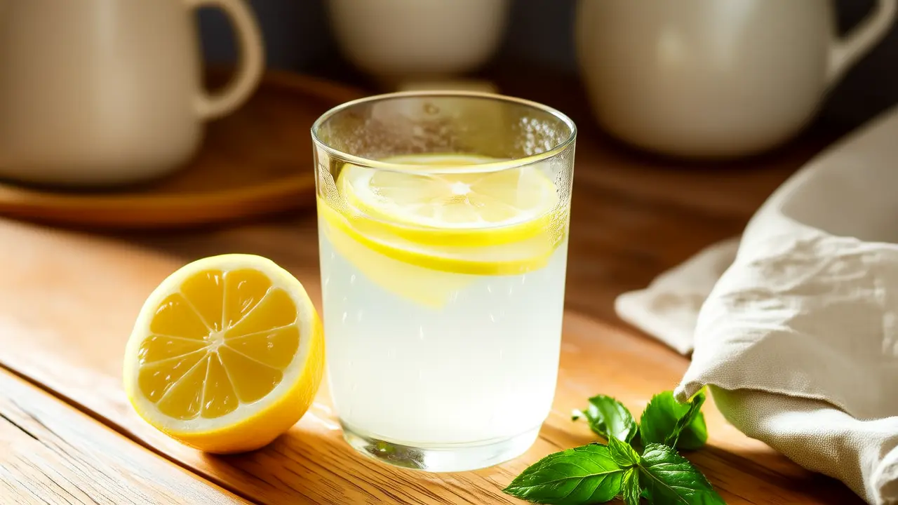 Desintoxicación matutina con agua tibia: sencillo paso a paso: un vaso de agua con limón, para despertar el cuerpo fácilmente