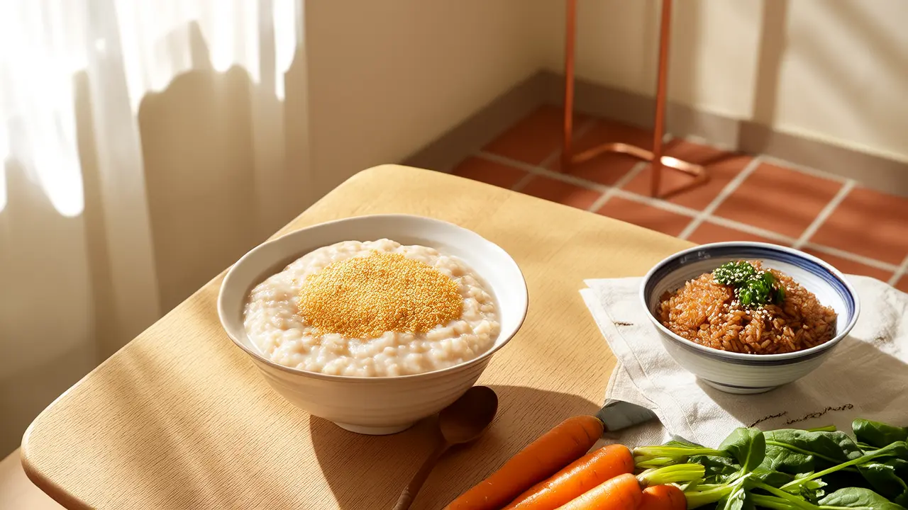 Combinar alimentos gruesos y finos, para un intestino más cómodo: una pequeña técnica dietética