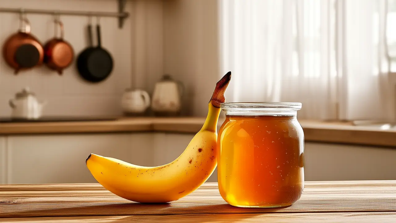 Eat a banana and drink a cup of honey water: a simple remedy to ease anxiety and improve mood