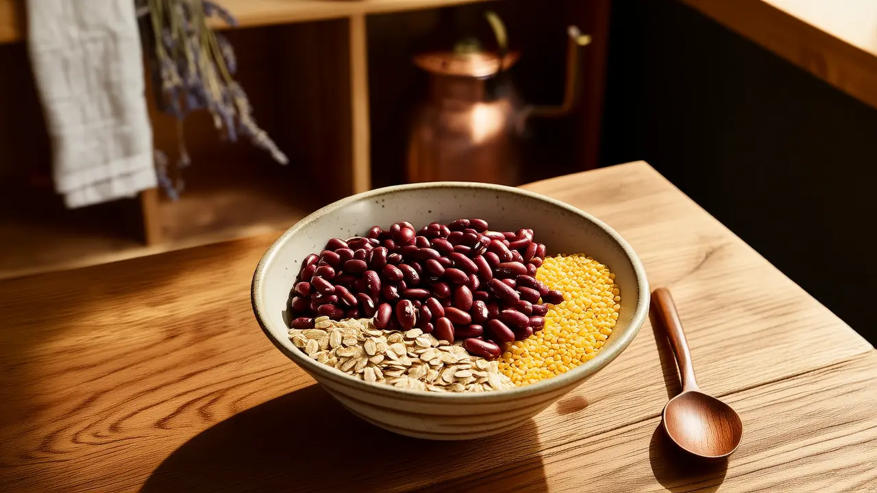 Eat more coarse grains and miscellaneous grains to easily stabilize your blood sugar - one bowl of mixed grain rice every day