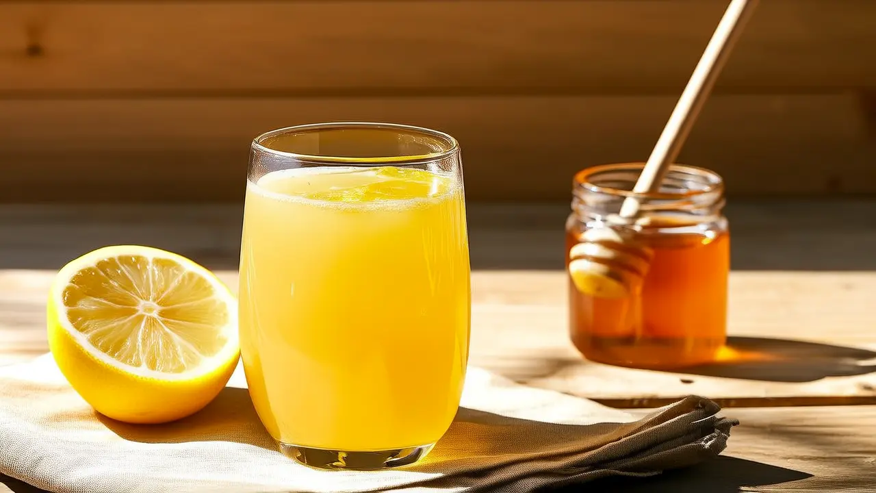 Drink more water to relieve minor discomforts: try this cup of warm lemon honey water