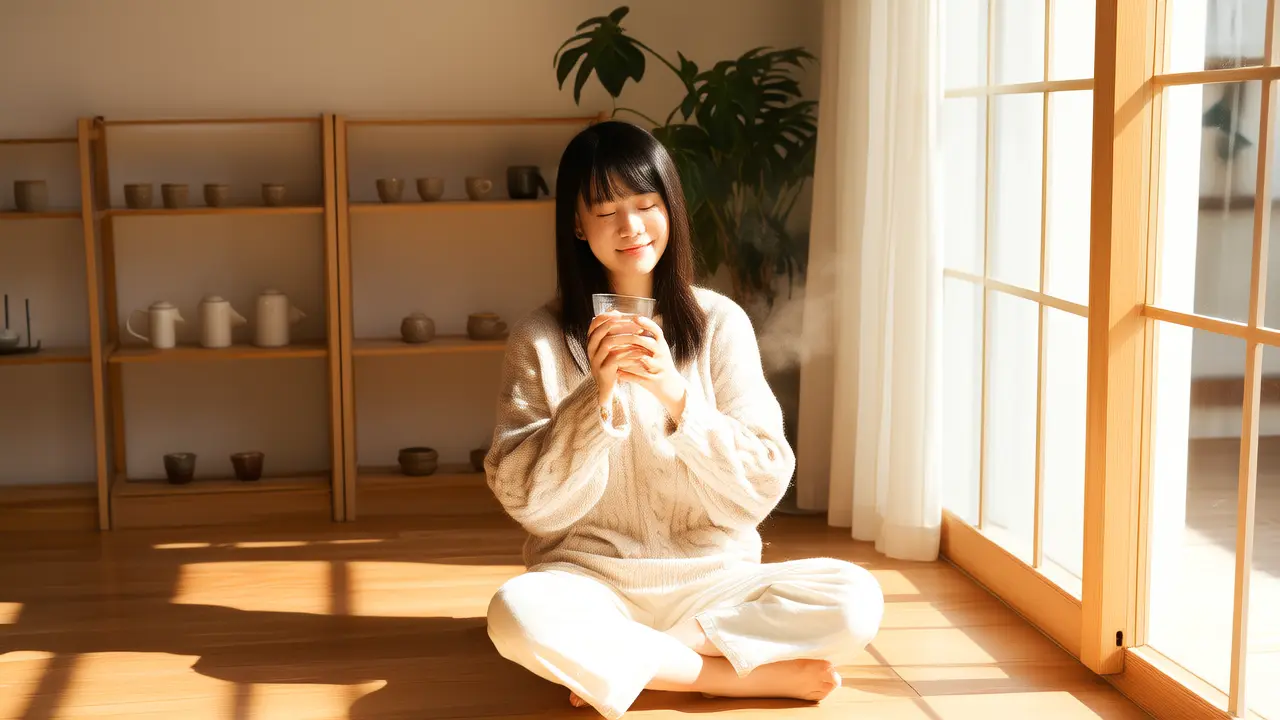 Drink more water to relieve minor discomforts: try this cup of warm lemon honey water