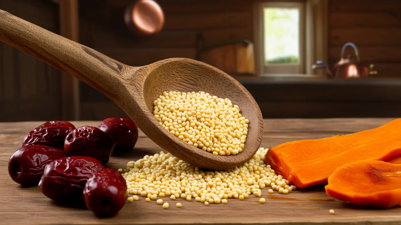 Want to nourish your stomach? Try drinking more millet porridge, which is soothing and warm