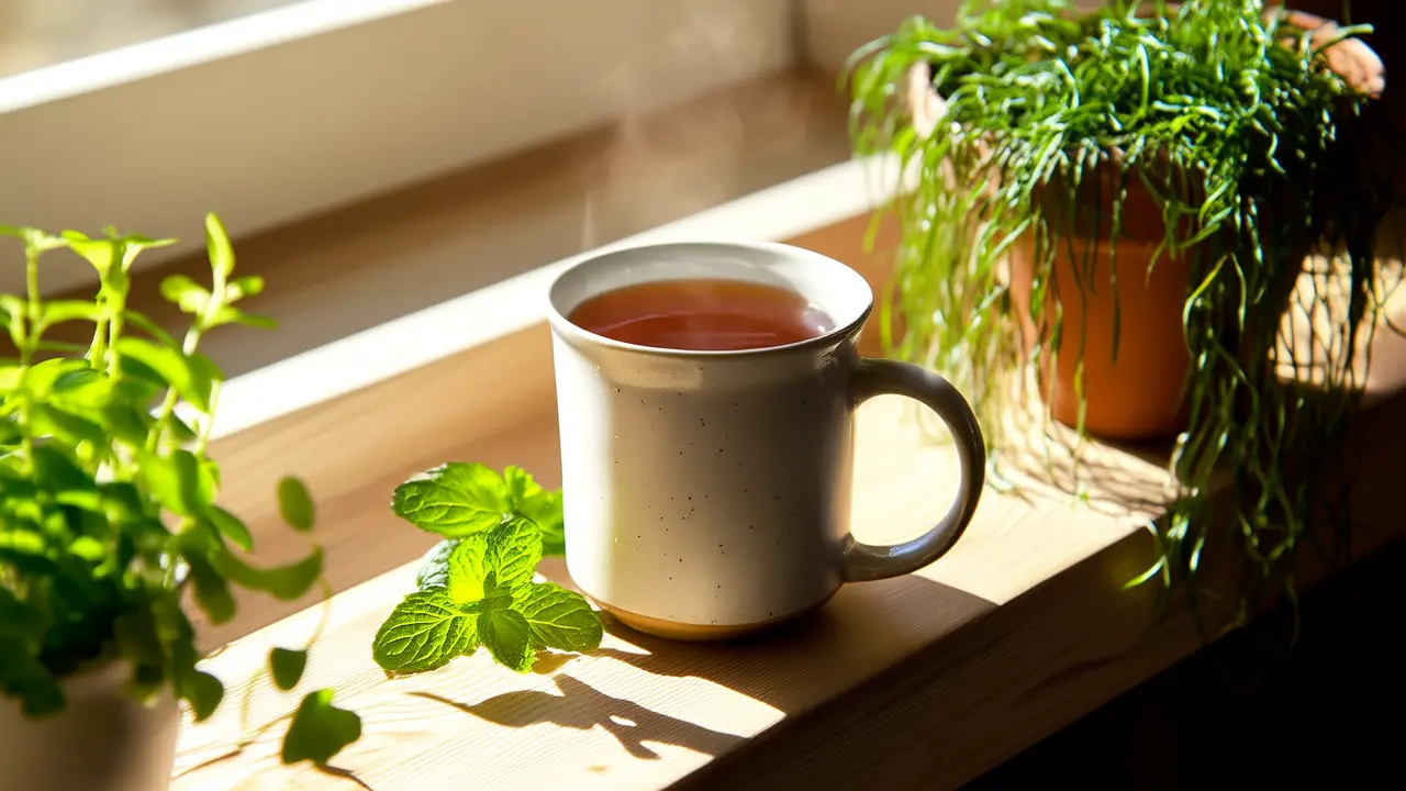 Fermented Food Regulation: Gentle Detox Tip - Daily Cup of Warm Kombucha Chrysanthemum Drink