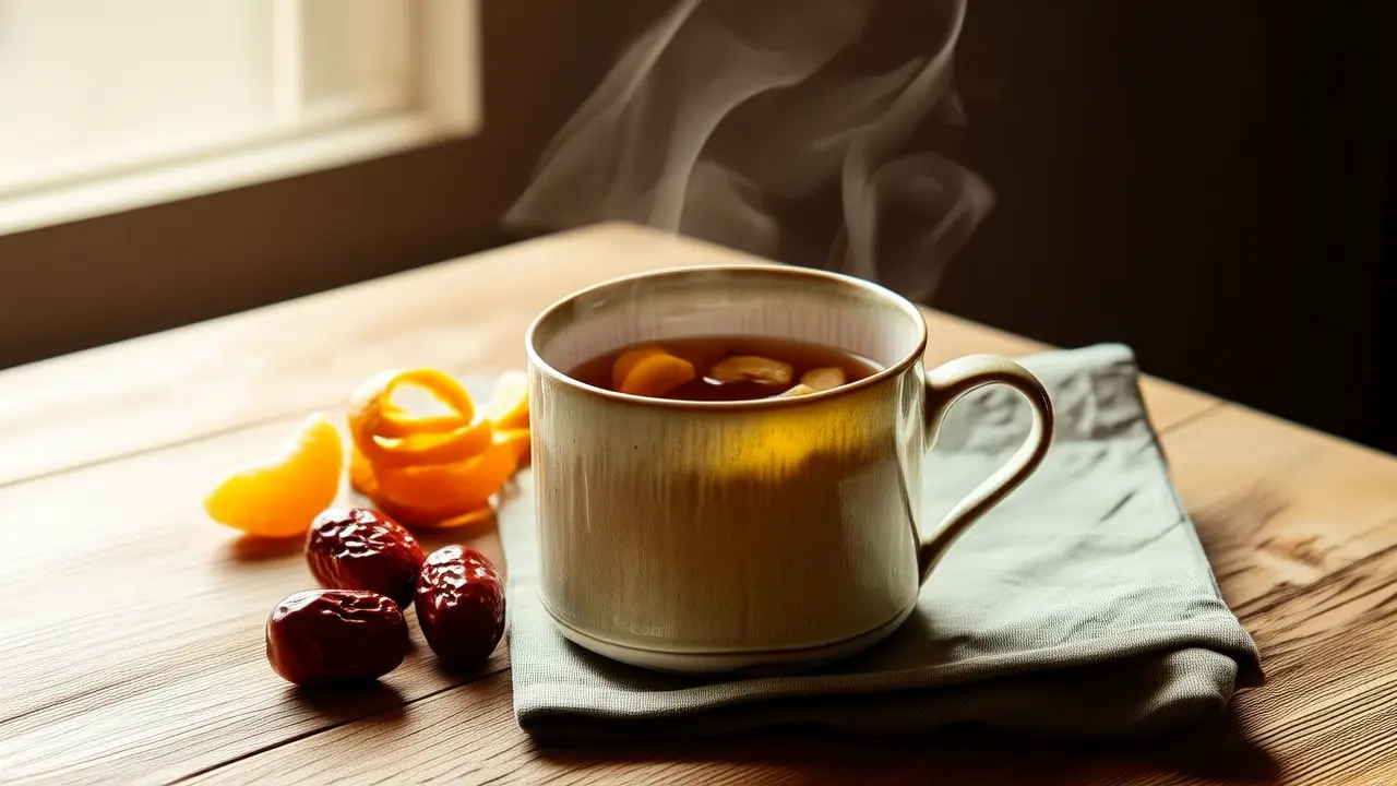 A Warm Tea: Gentle Detoxification, Easy Regulation of Phlegm-Damp Constitution