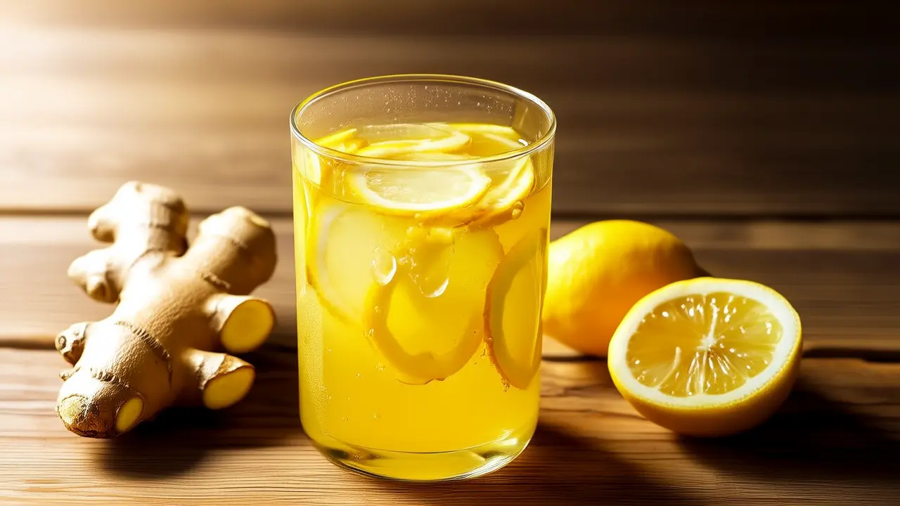Eat more natural ingredients, detox gently: A cup of warm ginger lemon water awakens your body's self-cleaning power