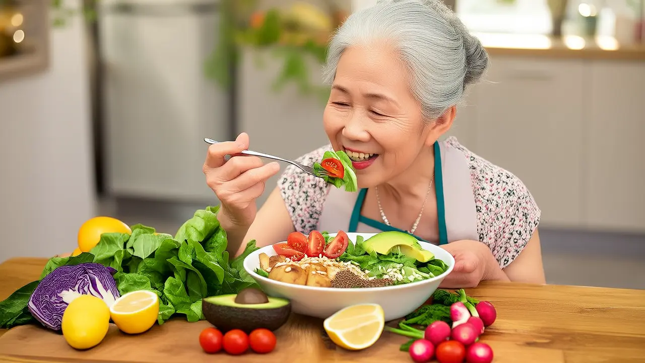 The secret to longevity with a low-sugar anti-aging diet: eat vegetables first, then staple food, stabilize blood sugar and nourish vital energy