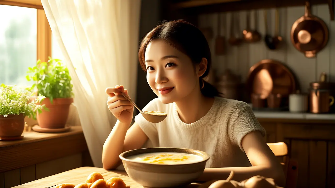 A Bowl of Pumpkin and Millet Porridge: A Secret to Stabilize Blood Sugar Fluctuations with a Low-Sugar Diet