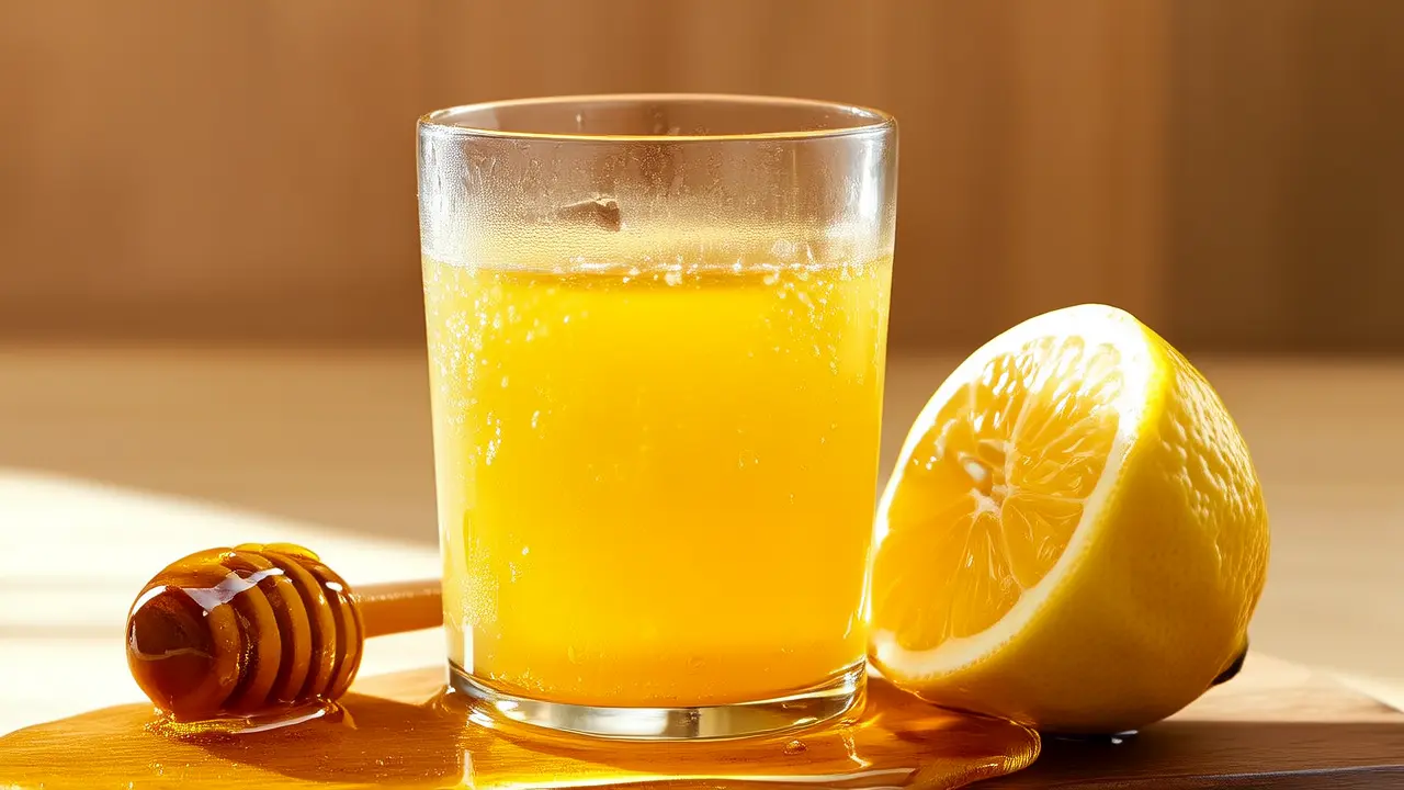 Honey Lemon Water: A Gentle Remedy for Sore Throat - Warm and Natural Home Therapy