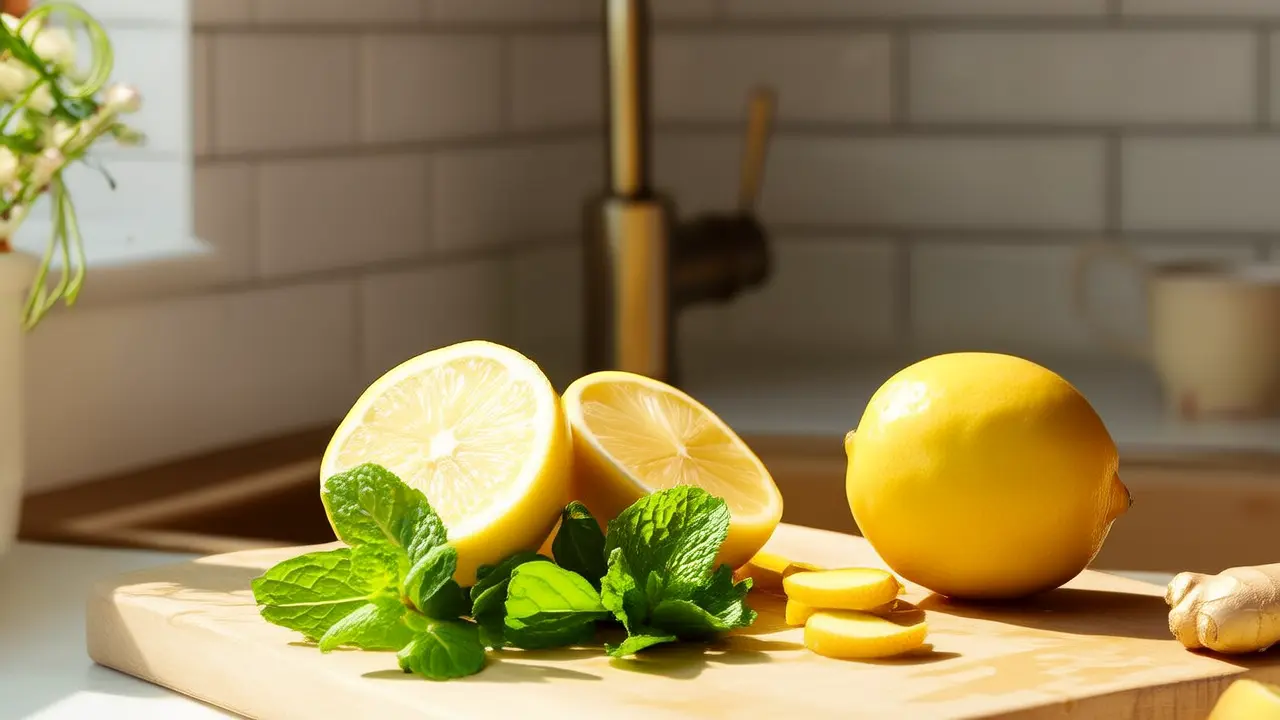 Ecco un metodo efficace per depurare delicatamente il fegato? Un bicchiere di tè al limone, menta e zenzero caldo, per purificare facilmente il corpo!