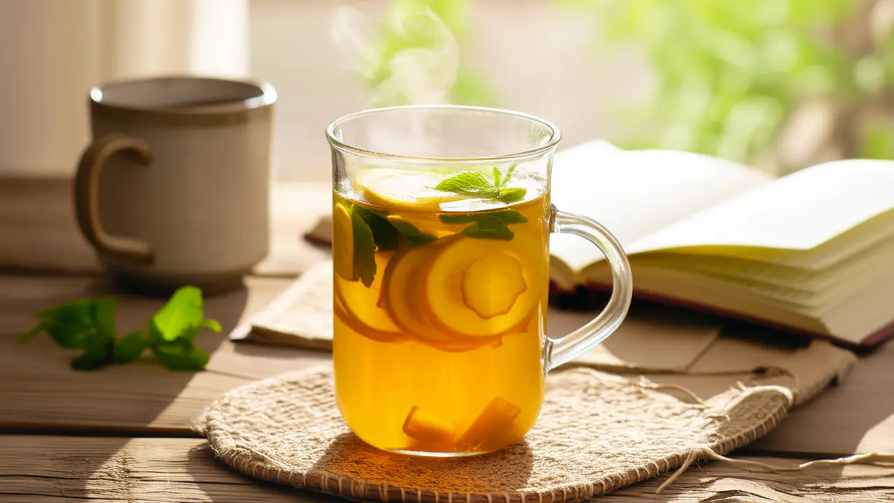 Ecco un metodo efficace per depurare delicatamente il fegato? Un bicchiere di tè al limone, menta e zenzero caldo, per purificare facilmente il corpo!