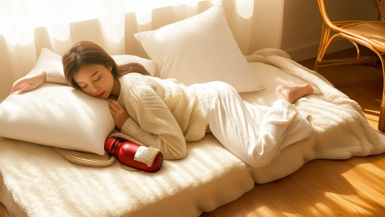 Heat therapy plus breathing: A simple hormone tip to relieve menstrual lower back pain