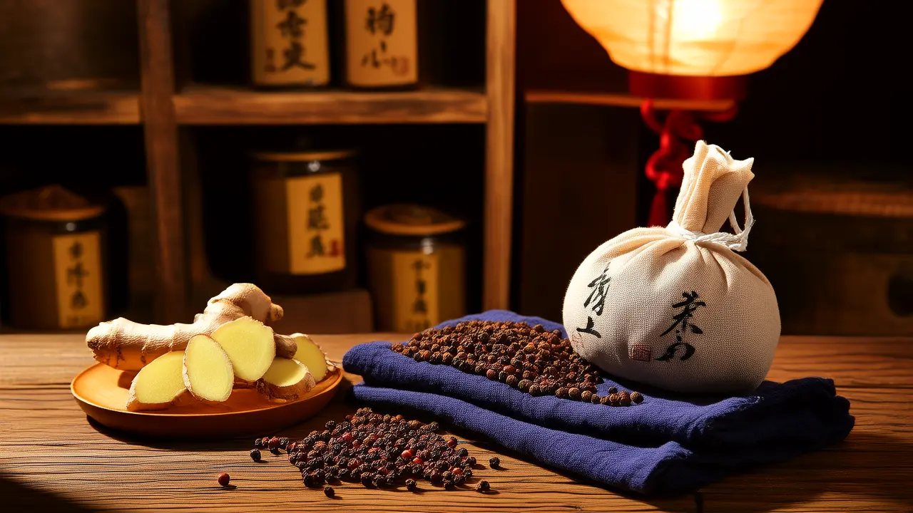 Are your joints sensitive to cold? Try ginger and prickly ash heat compress!