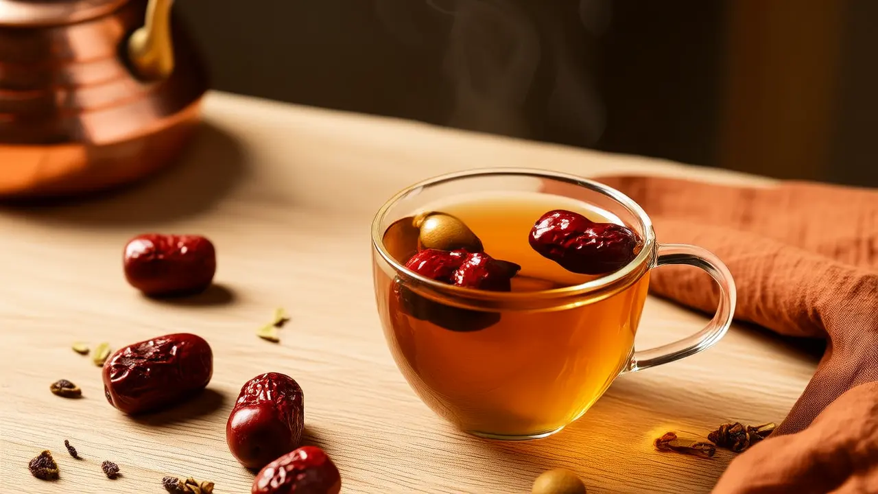 Goji Date Tea: A Natural Family Remedy for Relieving Full-body Tension and Anxiety