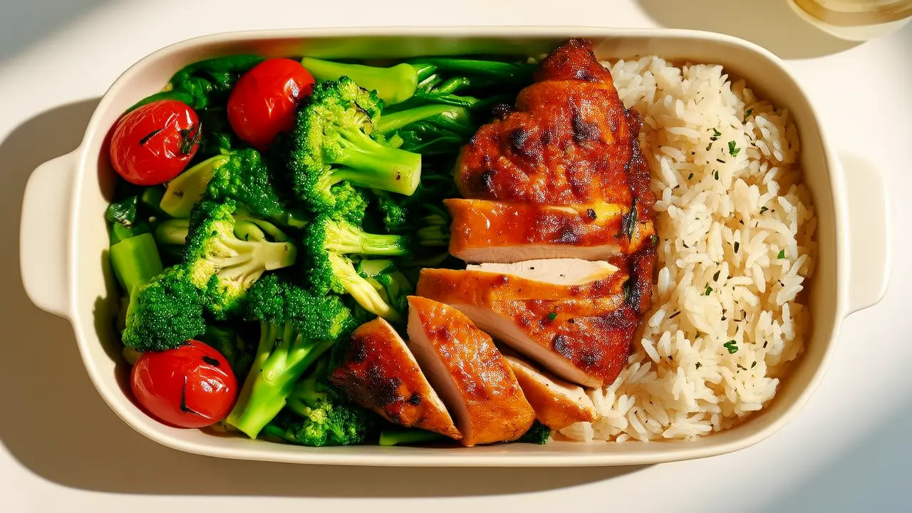 Jeden Tag so Gemüse und Fleisch kombinieren, dann ist eine ausgewogene Ernährung wirklich einfach!