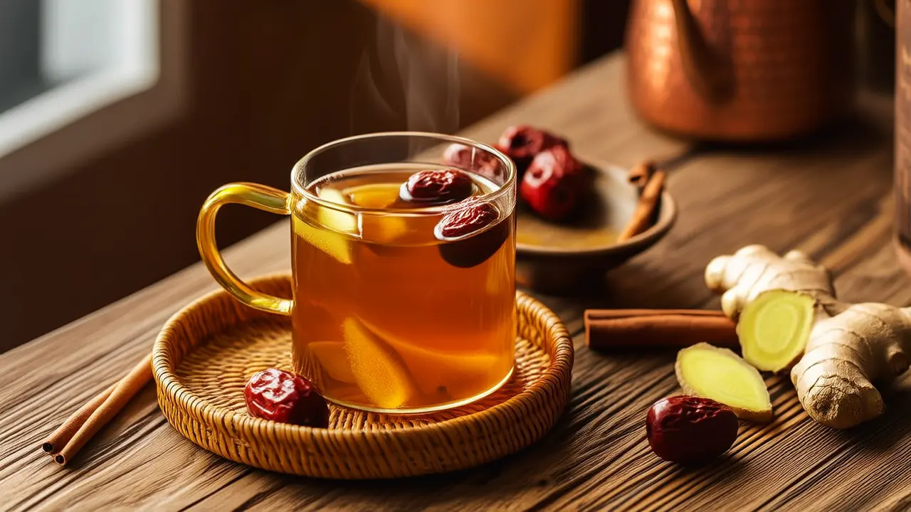 Brown Sugar Ginger Soup: A Natural Home Remedy for Fatigue and Body Aches