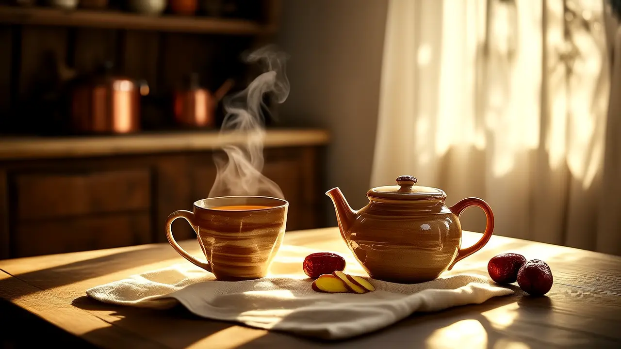 Red Date Ginger Tea: A Natural Home Remedy for Menstrual Discomfort