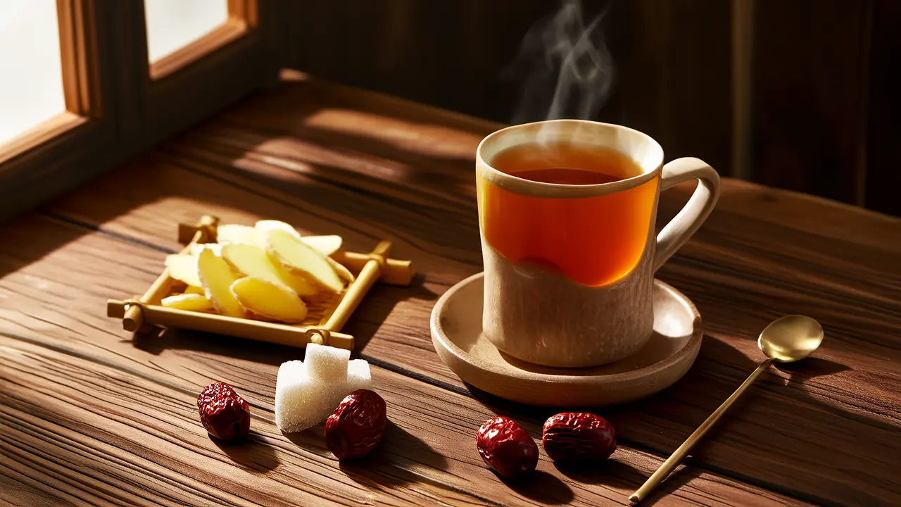 Ginger and Jujube Tea for Shoulder Periarthritis: A Simple and Warm Home Remedy