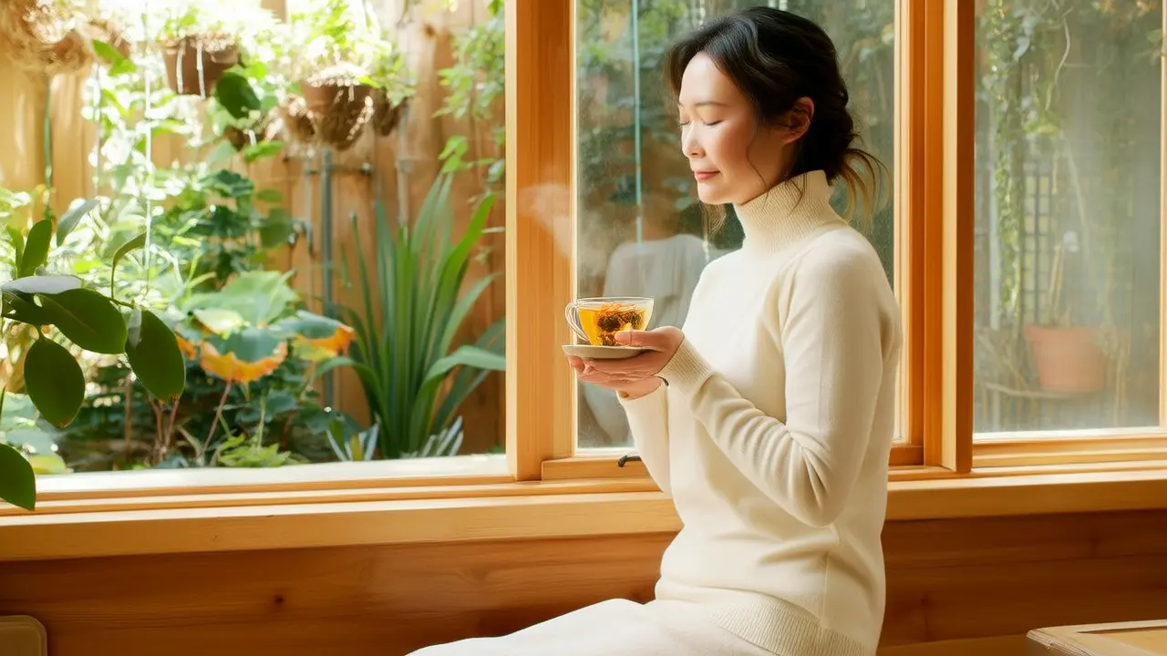 Goji Berry and Chrysanthemum Tea: A Warm and Gentle Remedy for Eye Fatigue