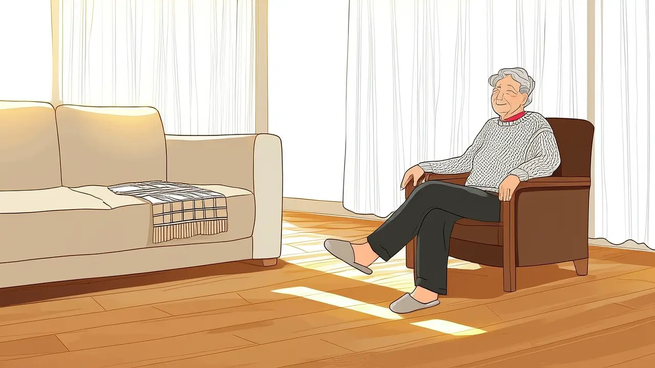 Home Ankle Mobility Stretching Trick: Sit on a Chair to Easily Achieve Flexible Joints