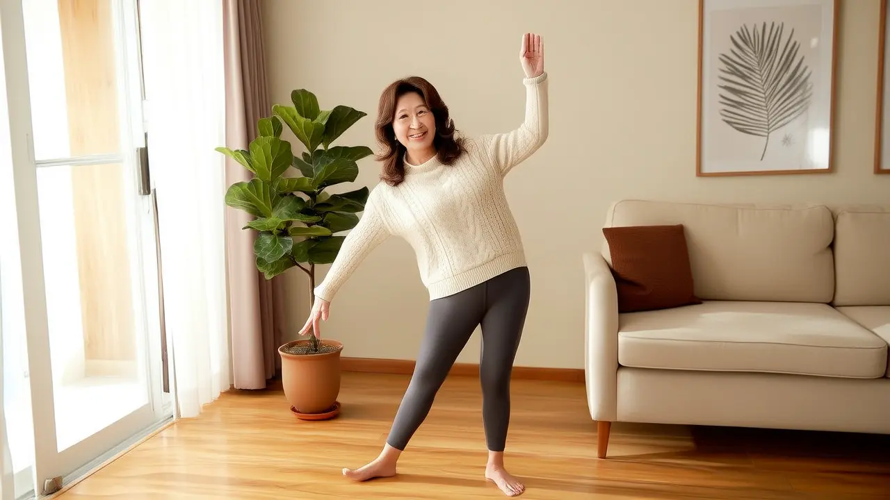 Standing Stretch Exercise at Home: 5 Minutes of Side Bends for a More Comfortable Body