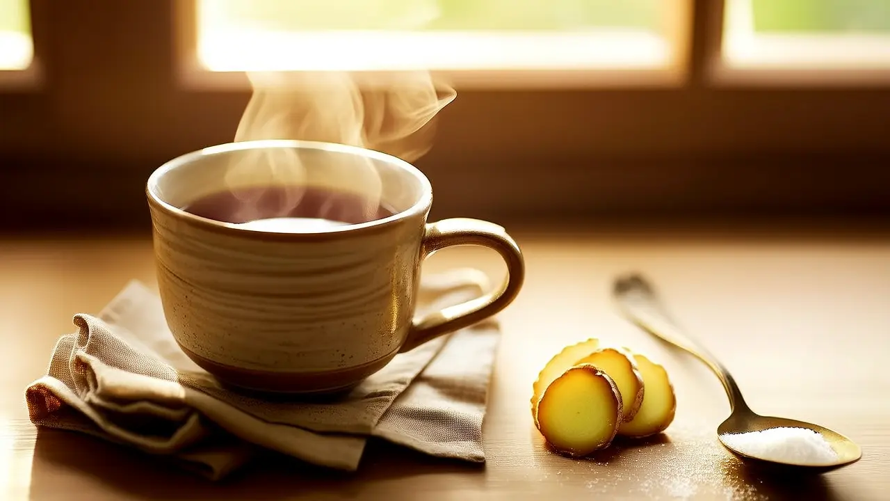 Simple trick: Morning brown sugar ginger tea, warming the uterus and balancing hormones