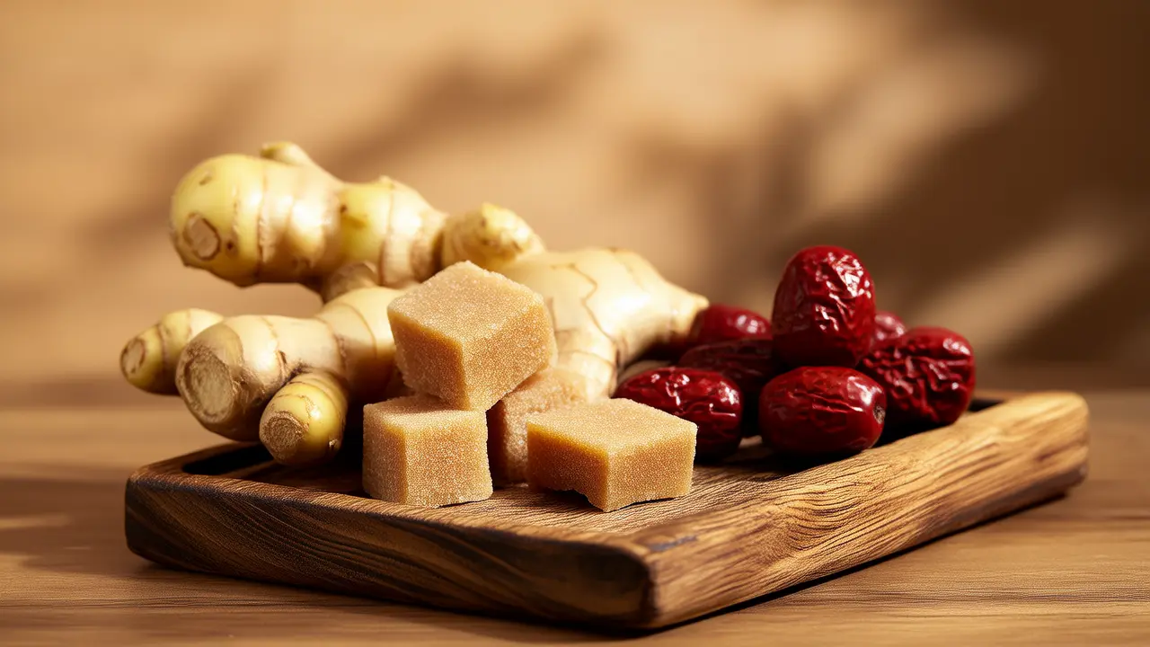 Simple trick: Morning brown sugar ginger tea, warming the uterus and balancing hormones
