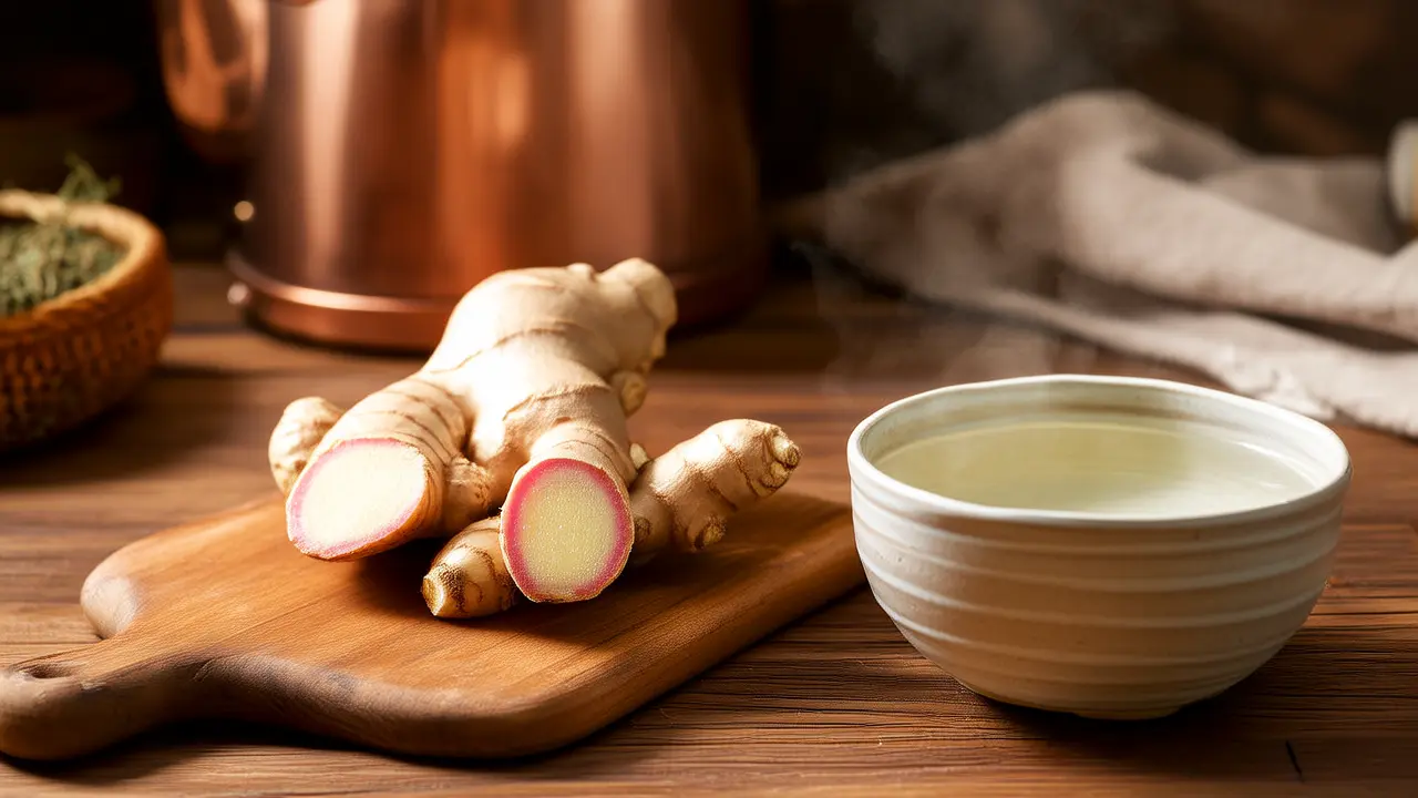 Don't panic about numb feet from sitting too long, ginger foot bath quickly relieves it - a simple and natural home remedy