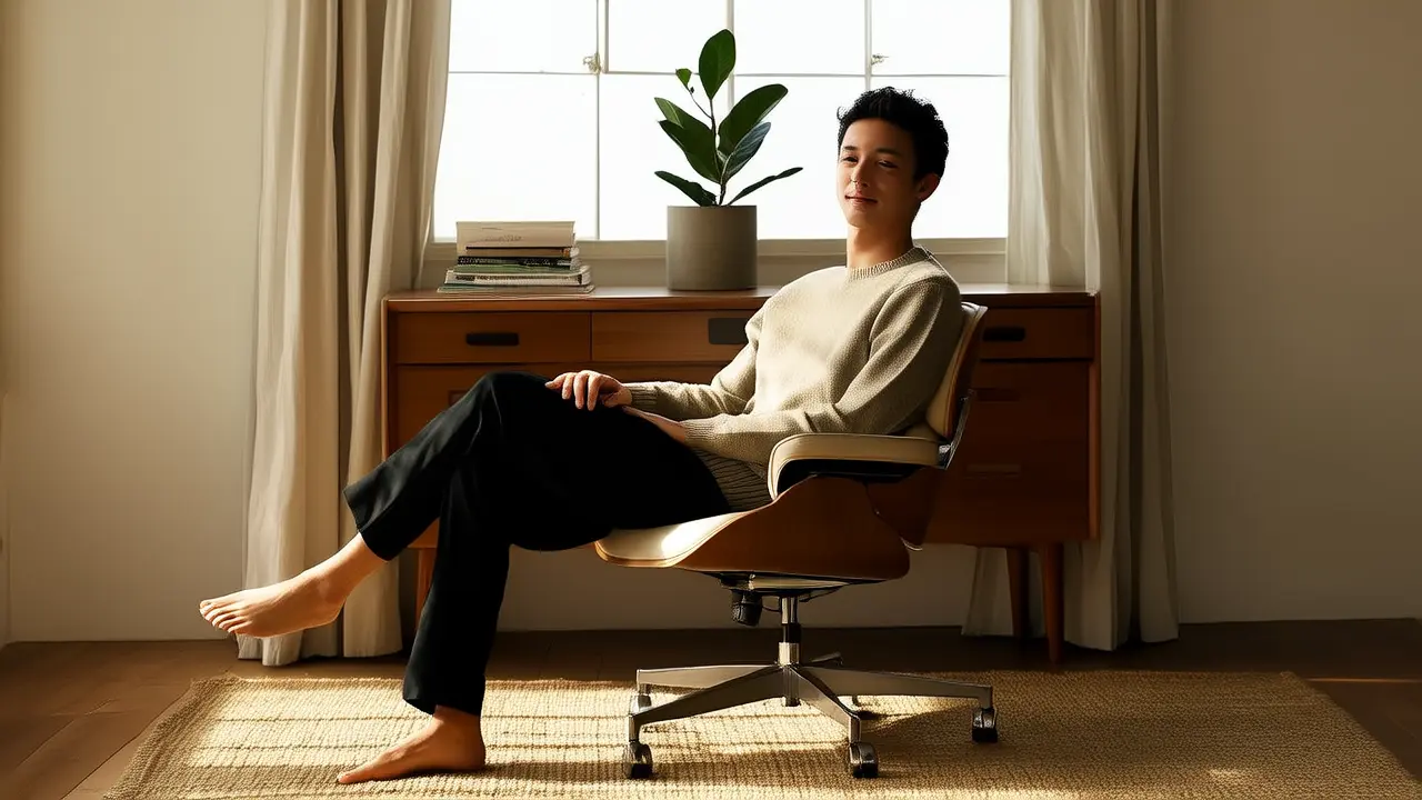 Sitting Stretching Essential for Office Work: 5-Minute Chair Twist to Unblock Meridians and Relieve Stiffness