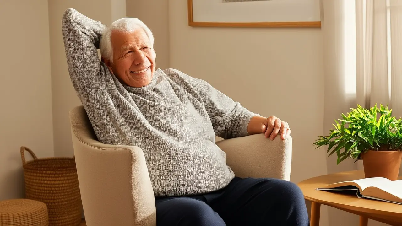 Five Stretches for People Who Sit a Lot: Simple Home Exercises for Beginners, Easy to Relax and Promote Flexibility