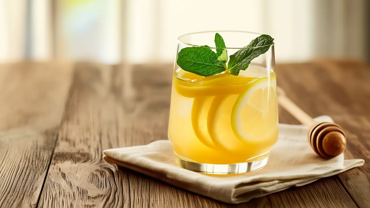 Consejo para despejar la linfa: beber un vaso de agua tibia con limón cada día, desintoxicar y reducir la hinchazón