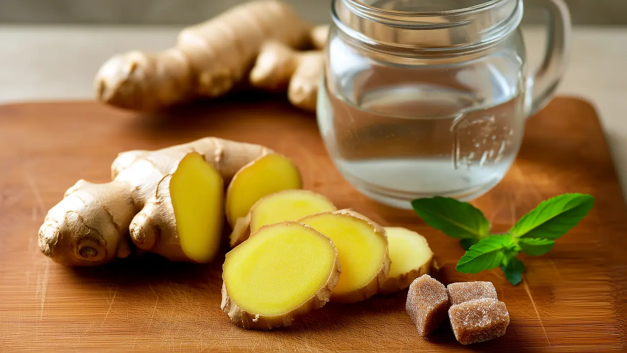 Say Goodbye to Migraines! Try This Simple and Warm Ginger and Brown Sugar Water Remedy