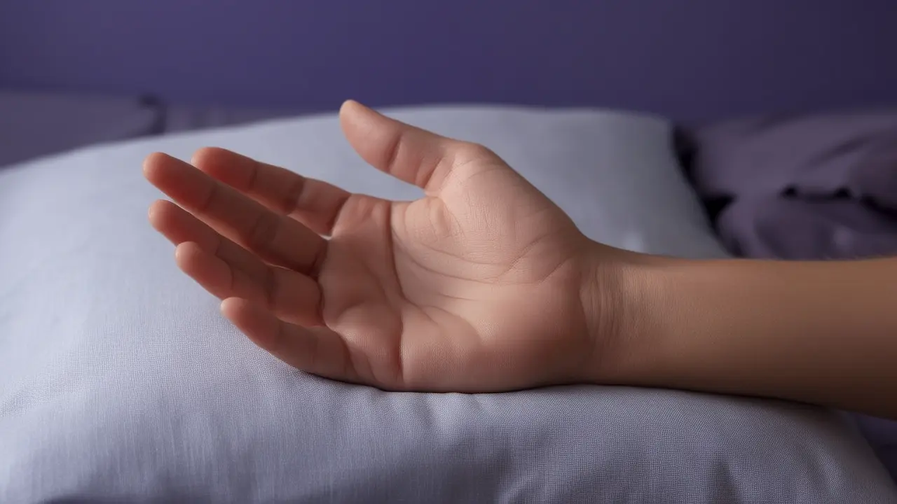 Gently Pressing Neiguan Point, a Simple Sleep-Inducing Technique