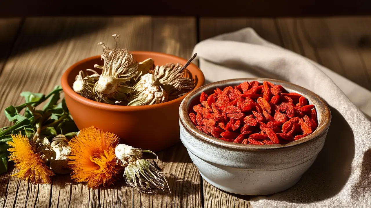 Eliminar la sequedad interna: método suave de desintoxicación con té de diente de león y flor de camomila