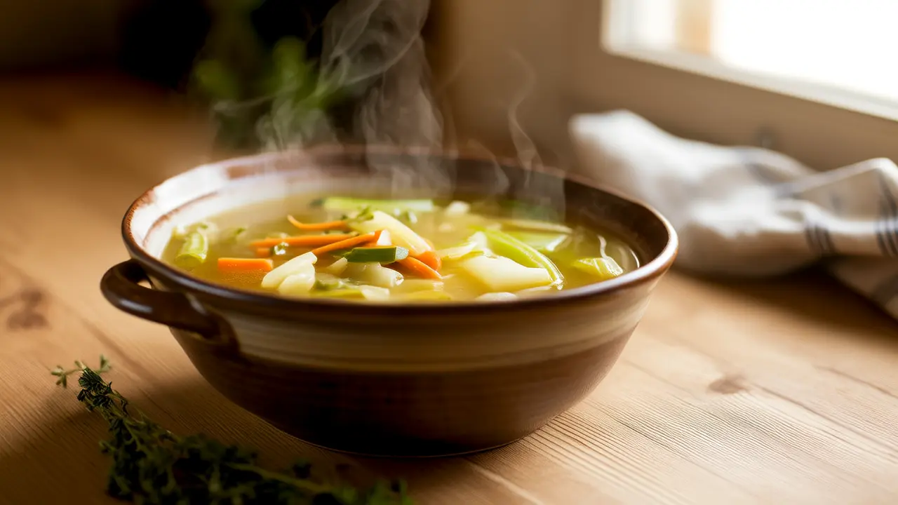 Segredo para comer até 70% de saciedade: beber sopa antes de comer, domine facilmente o ritmo saudável