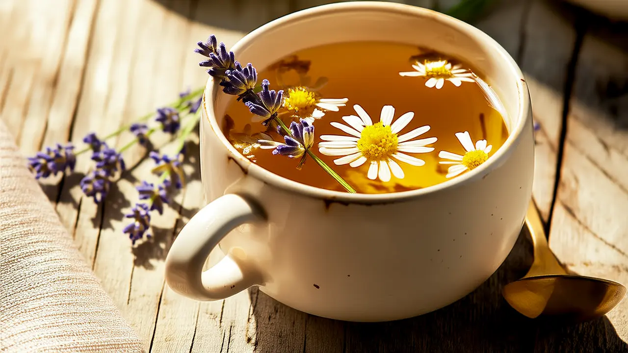 5-Minute Nature Relaxation Method: A Cup of Herbal Tea to Calm Your Mind