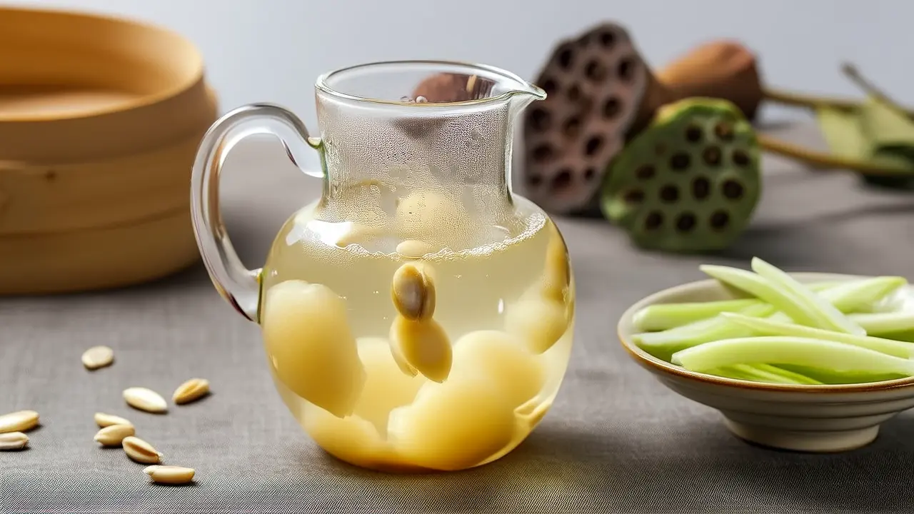 Clearing Heat and Detoxifying: A Cup of Winter Melon and Coix Seed Water to Gently Remove Internal Damp-Heat