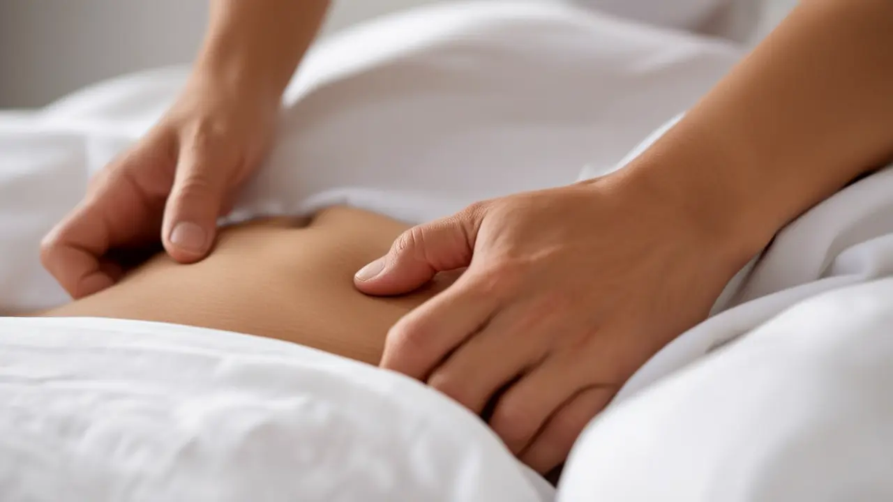 A few minutes a day massaging the abdomen: A simple daily longevity habit to help you fight aging and improve appearance