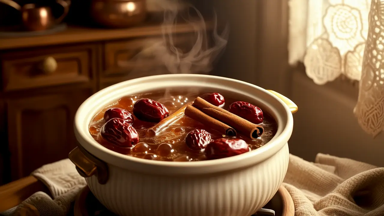Daily Warming Care: A Cup of Cinnamon Jujube Tea, Gentle and Soothing Hormones