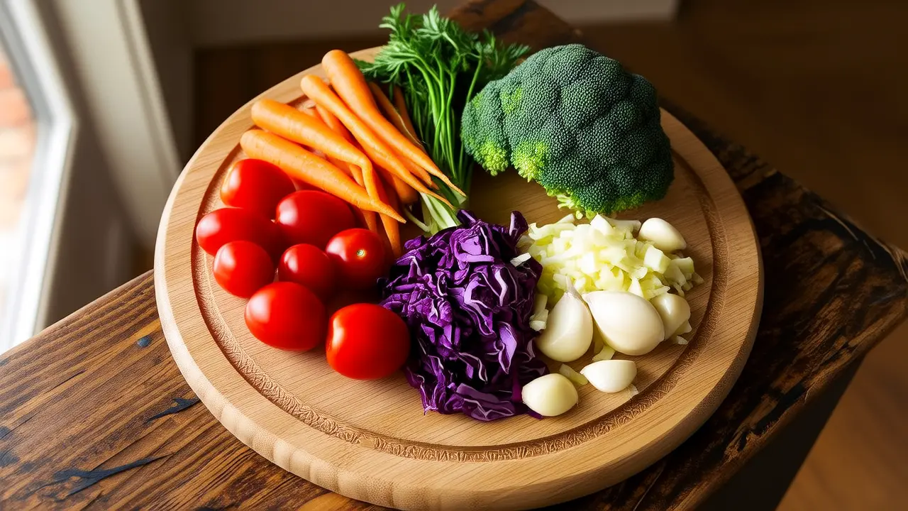 Una pequeña técnica para eliminar los radicales libres del cuerpo comiendo frutas y verduras de cinco colores cada día