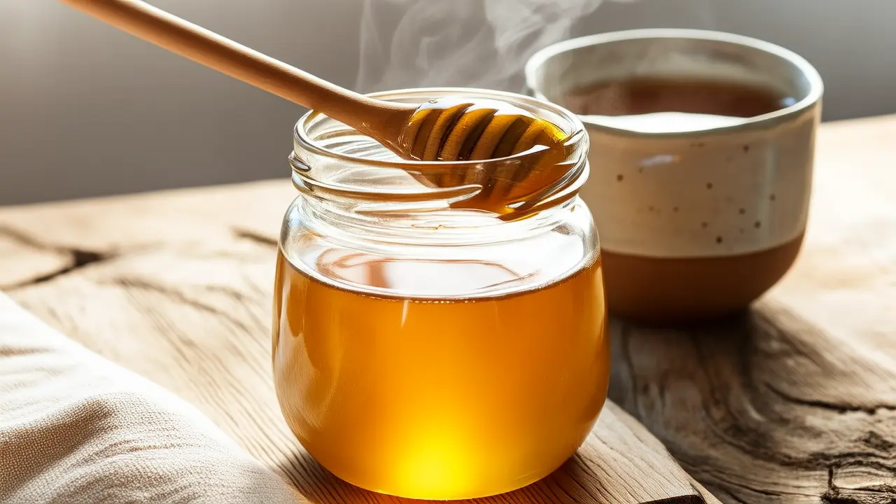 Natural Remedy for Sore Throat: A Warm Cup of Honey Water