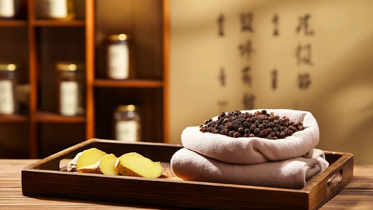 Ginger and Sichuan Pepper Hot Compress: A Warm Folk Remedy for Natural Relief of Rheumatic Pain