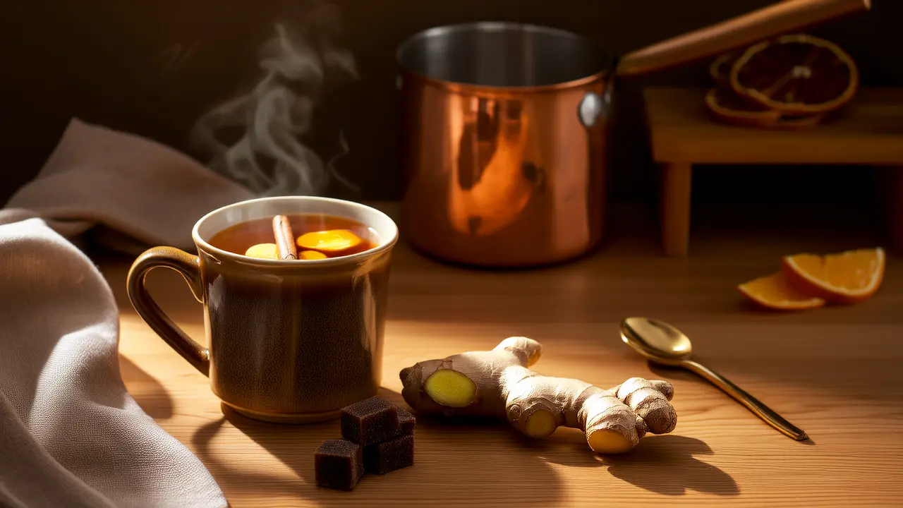 Ginger and Brown Sugar Water Quickly Relieves Headache - Natural Home Remedy