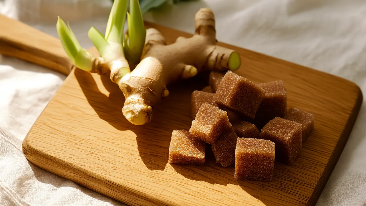 Ginger and Brown Sugar Water Quickly Relieves Headache - Natural Home Remedy